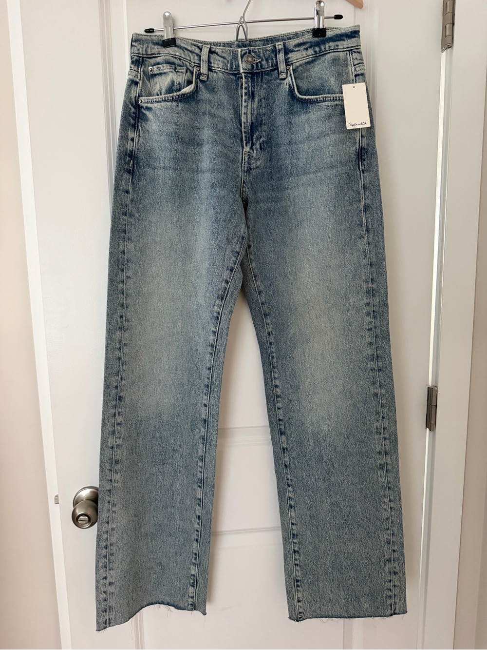 Splendid Light Blue Straight-Leg Jeans